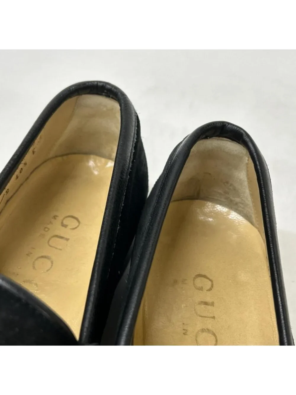 Gucci 110 2 Suede Horsebit Loafers